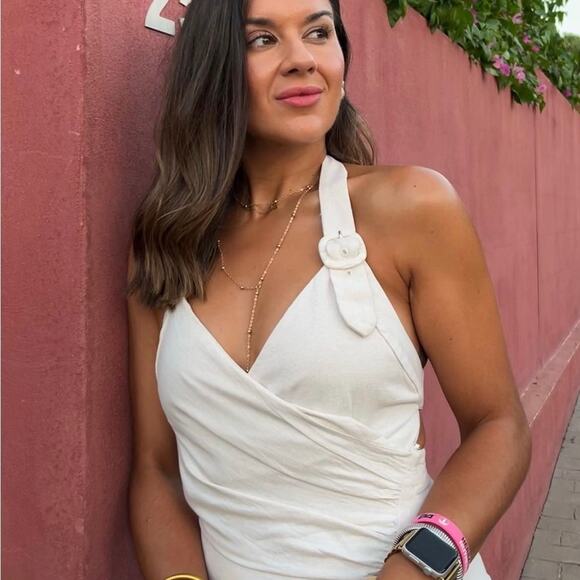 ZARA BLOGGER FAVORITE DRAPED HALTER DRESS - Picture 3 of 16